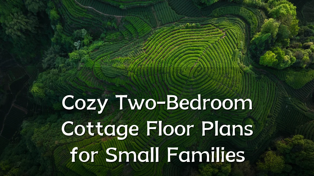 Cozy Two-Bedroom Cottage Floor Plans for Small Families