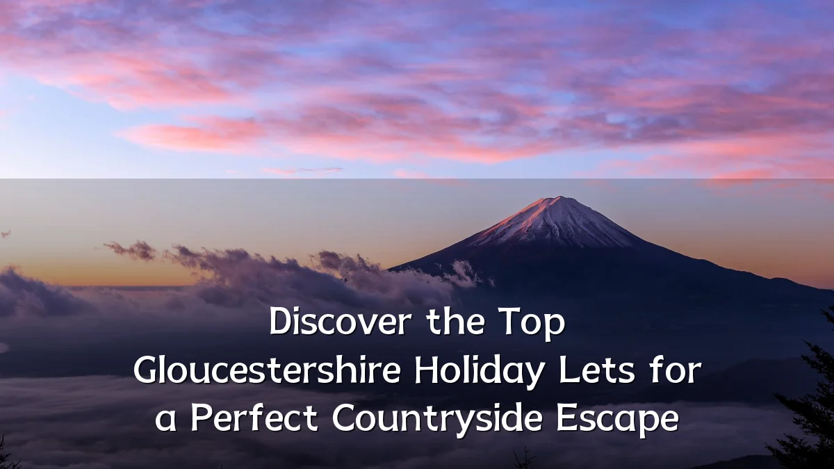 Discover the Top Gloucestershire Holiday Lets for a Perfect Countryside Escape