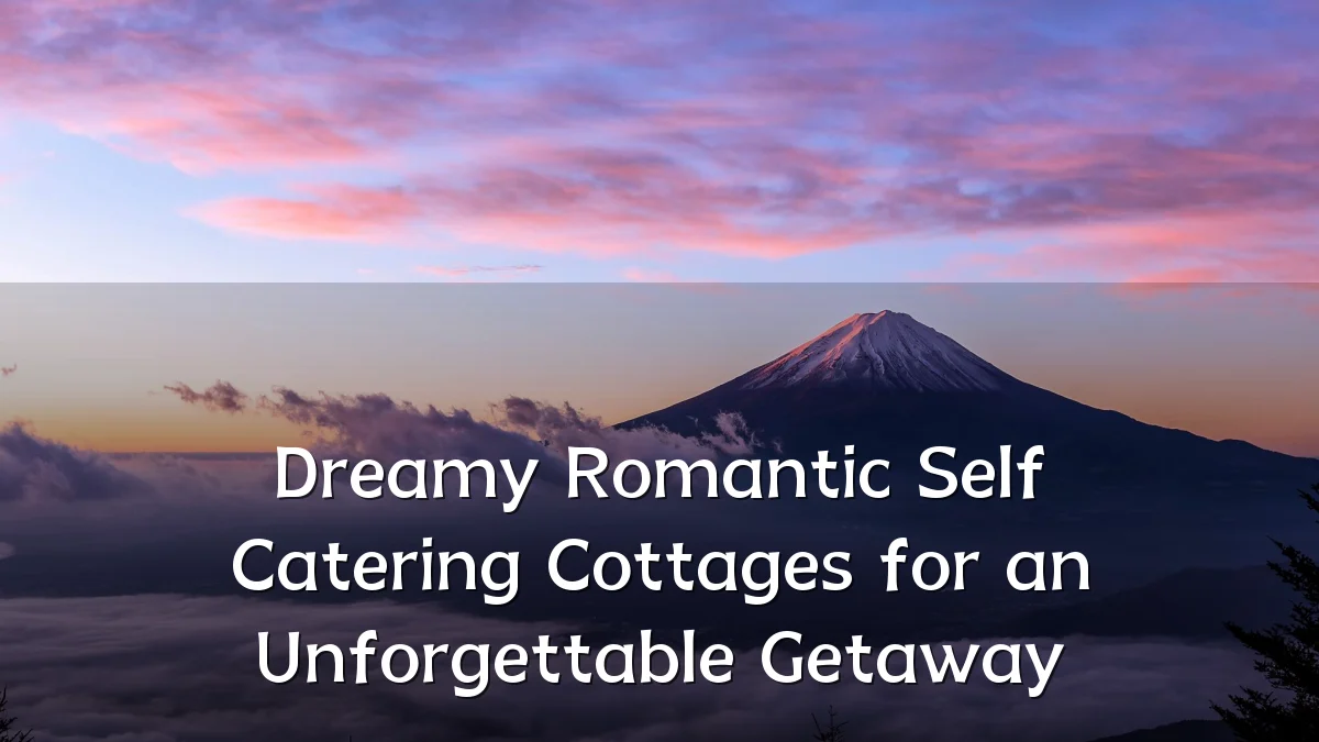 Dreamy Romantic Self Catering Cottages for an Unforgettable Getaway