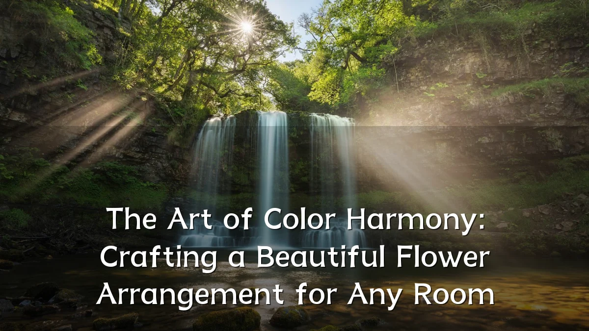 The Art of Color Harmony: Crafting a Beautiful Flower Arrangement for Any Room