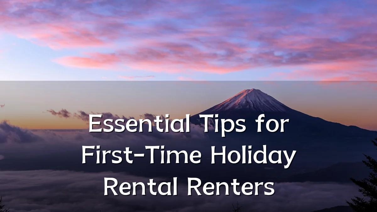 Essential Tips for First-Time Holiday Rental Renters