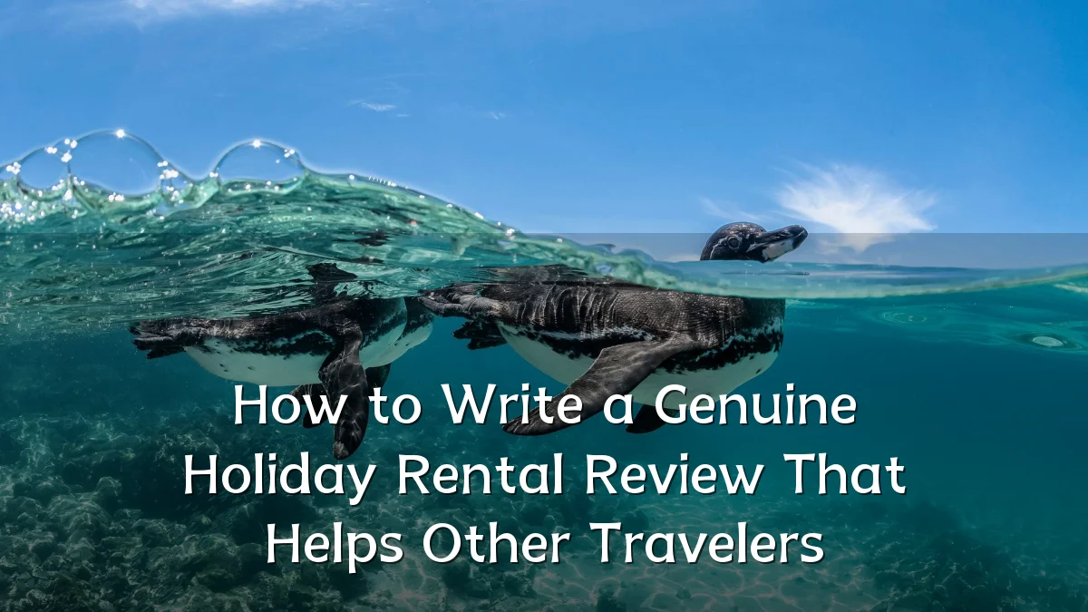 How to Write a Genuine Holiday Rental Review That Helps Other Travelers