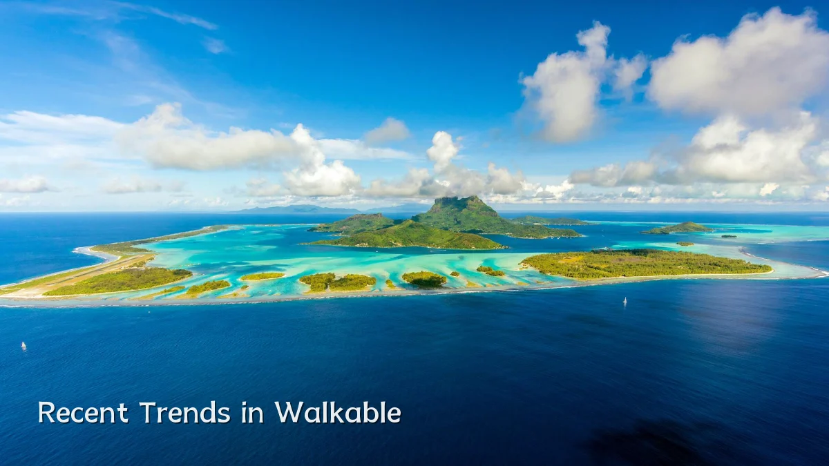 Recent Trends in Walkable
