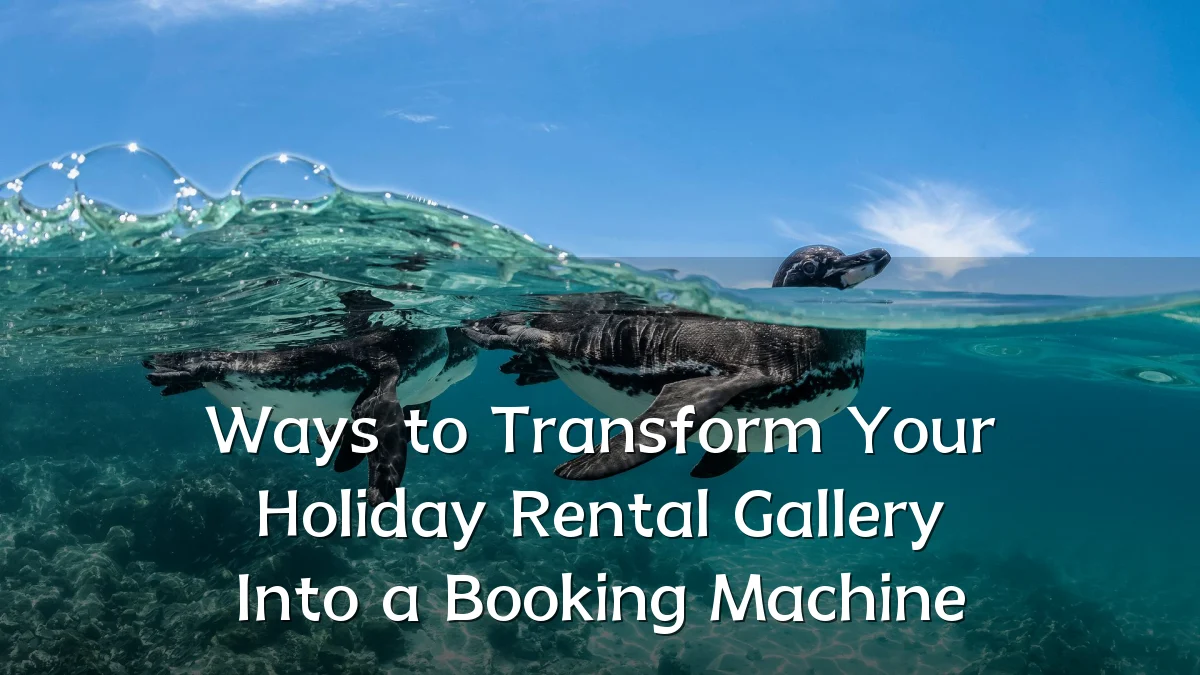 Ways to Transform Your Holiday Rental Gallery Into a Booking Machine