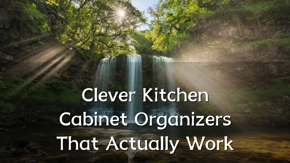 Clever Kitchen Cabinet Organizers That Actually Work