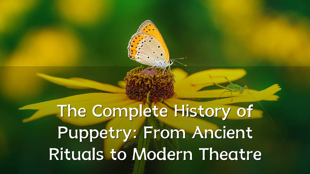 The Complete History of Puppetry: From Ancient Rituals to Modern Theatre