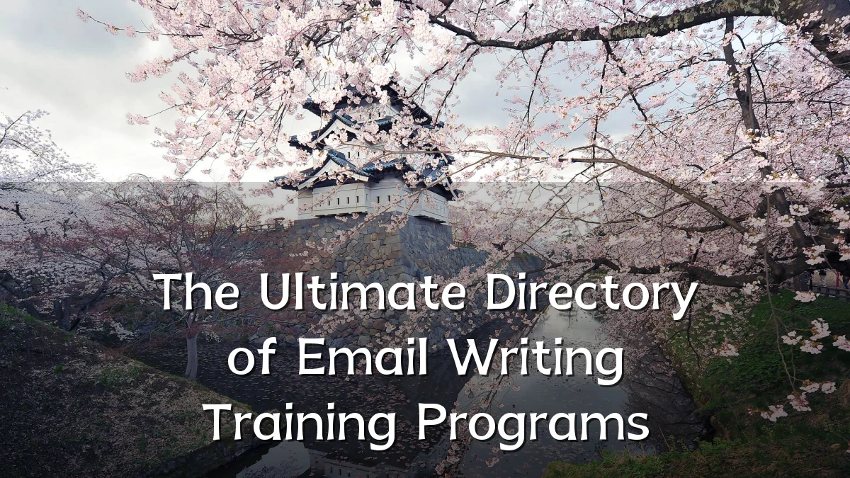 The Ultimate Directory of Email Writing Training Programs