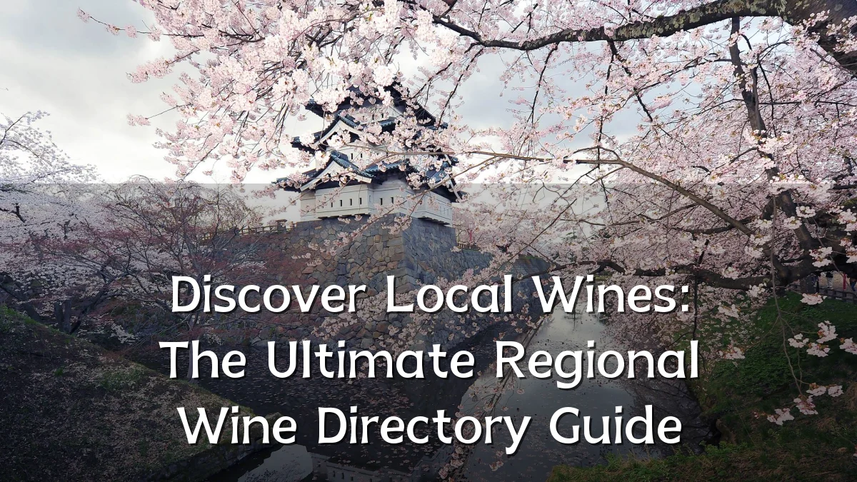 Discover Local Wines: The Ultimate Regional Wine Directory Guide