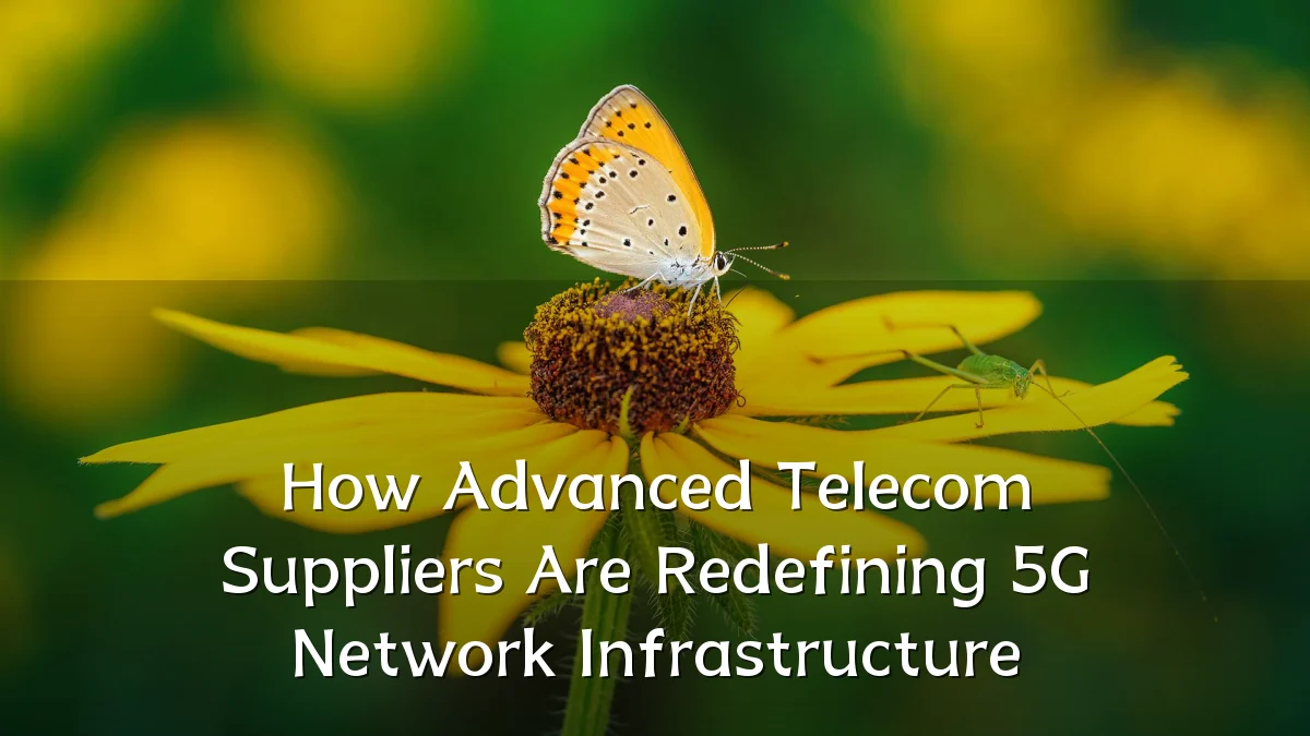 How Advanced Telecom Suppliers Are Redefining 5G Network Infrastructure